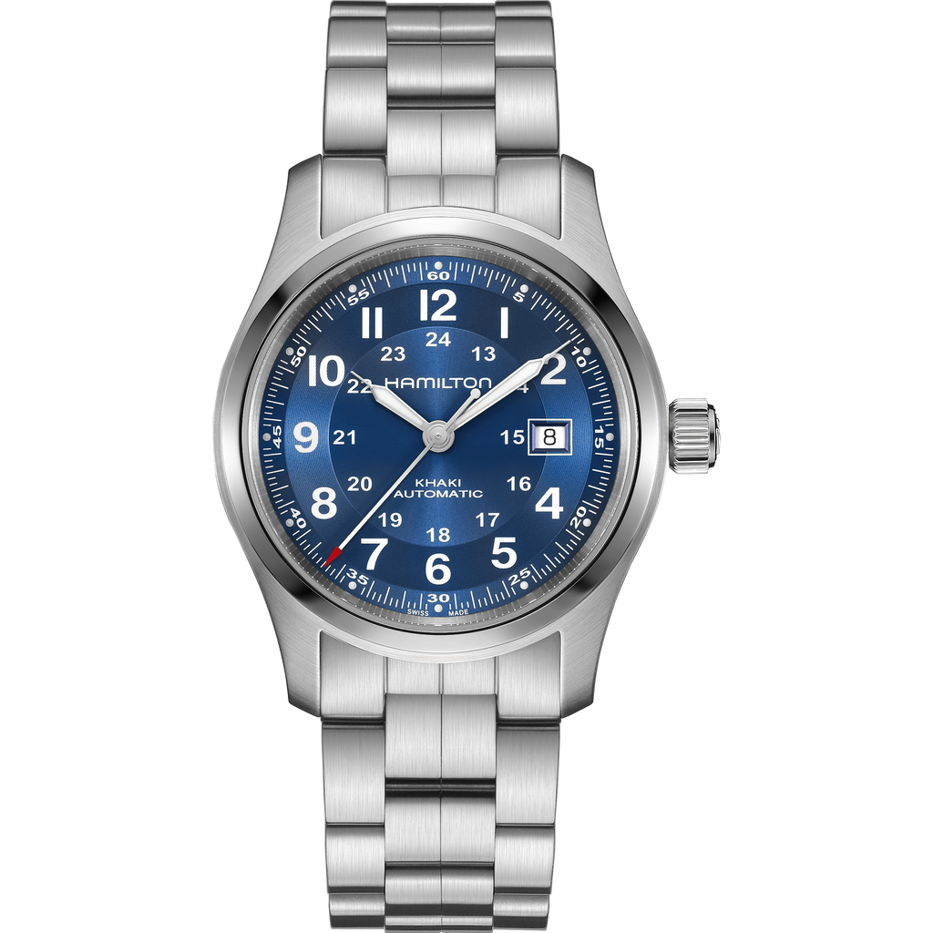 Hamilton Khaki Field Auto Blue 42mm on Bracelet