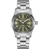 Hamilton Khaki Field Auto Green 42mm on Bracelet