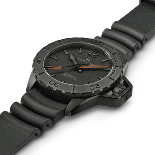Hamilton Khaki Navy Frogman Auto Black 46mm
