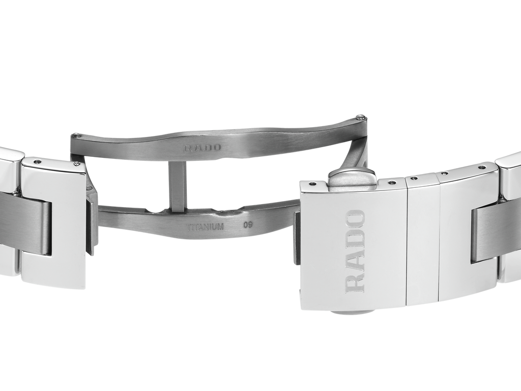 Rado Hyperchrome Automatic Chronograph White Dial Red Bezel