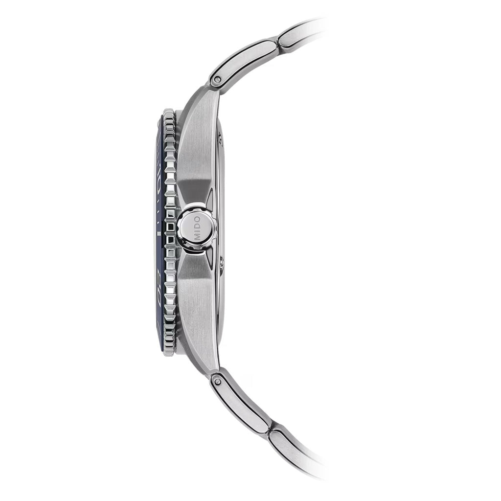 MIDO OCEAN STAR 200C BLUE ON BRACELET