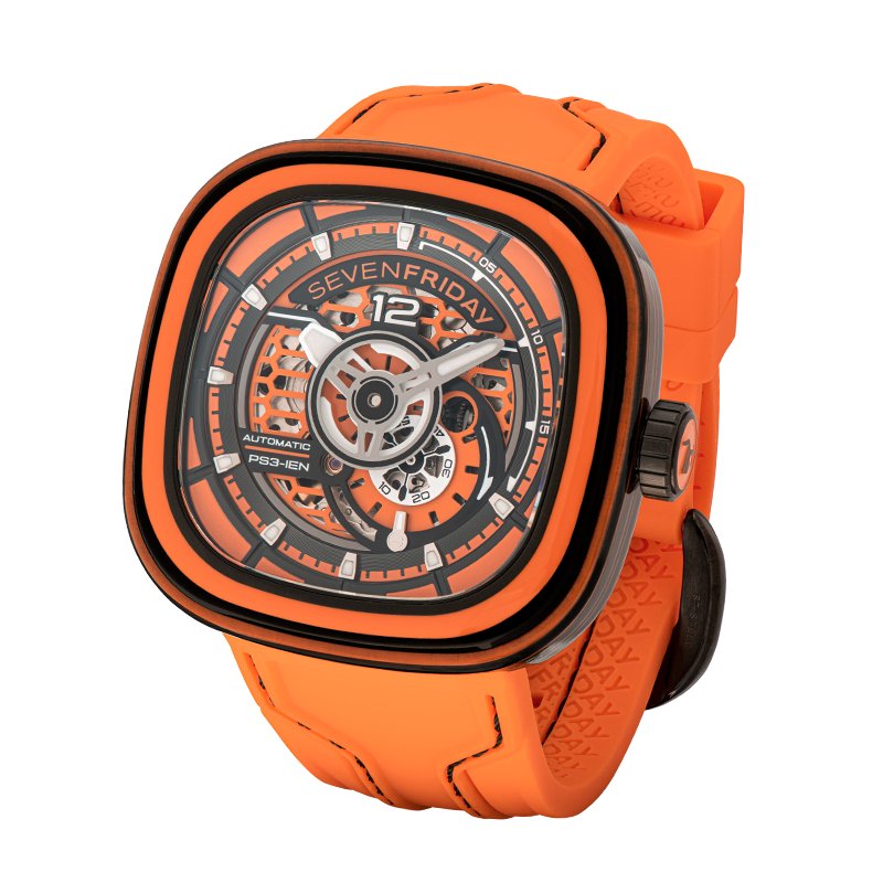 SevenFriday PS3/03 ORANGE CARBON