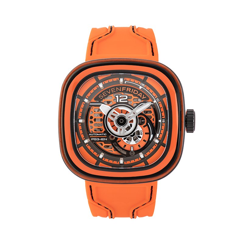 SevenFriday PS3/03 ORANGE CARBON
