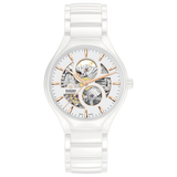 Rado True Round Automatic Open Heart White Ceramic