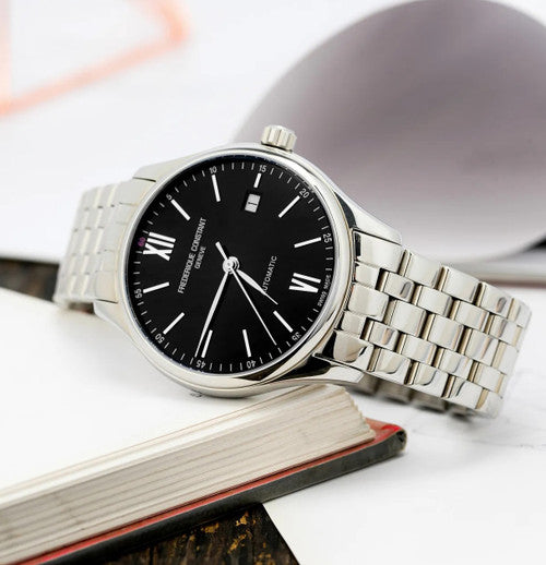 Classics Index Men Watch Black Dial on Bracelet