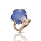Pasquale Bruni Joli Ring with Blue Moon, and Diamonds.