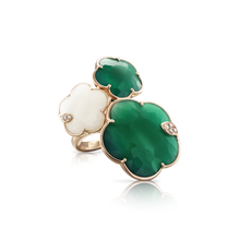 Load image into Gallery viewer, Pasquale Bruni Ton Joli Ring Rose Gold with &#39;Mother Nature&#39; gems and Diamonds.