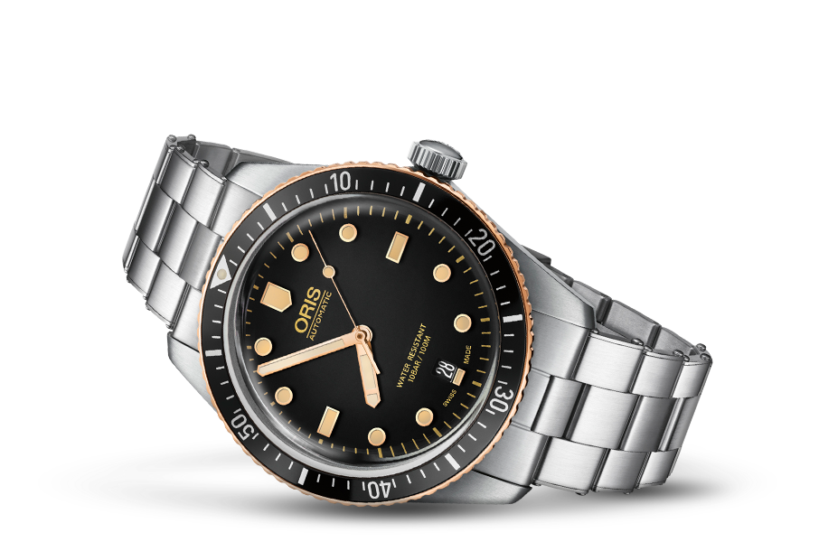 Oris Divers Sixty-Five Bronze Bezel Black 40mm Bracelet