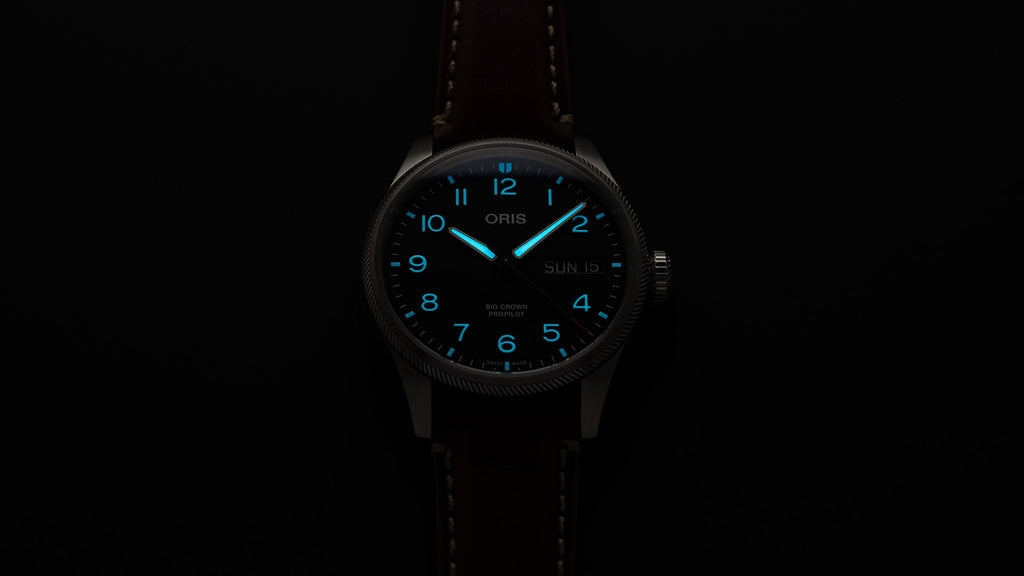 Oris Propilot Day Date 44mm Black on Bracelet