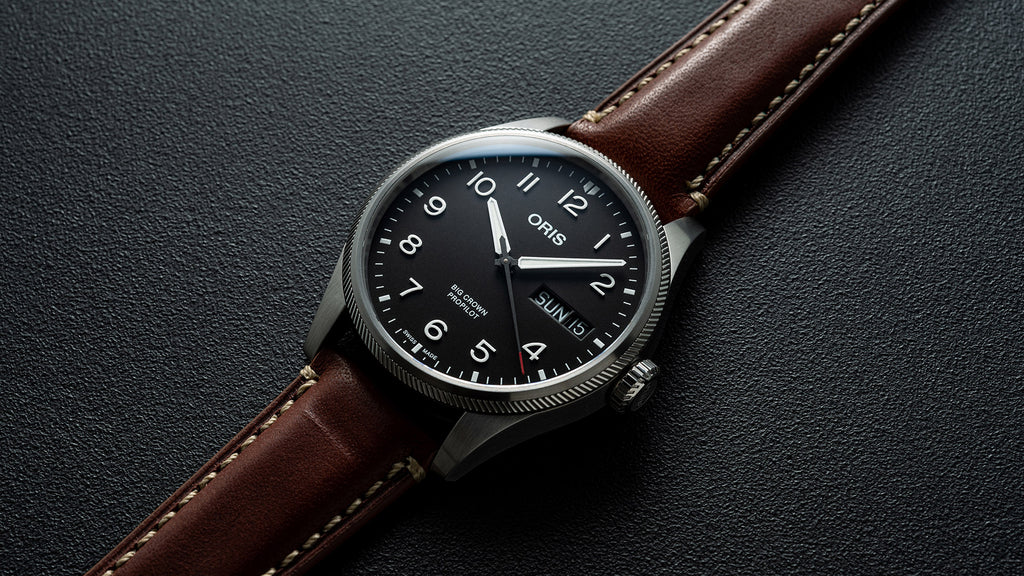Oris Propilot Day Date 44mm Black on Bracelet