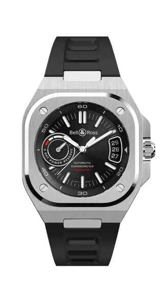 BELL & ROSS BR-X5 BLACK STEEL ON BRACELET