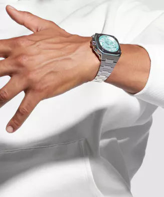 BELL & ROSS BR-X5 ICE BLUE STEEL BRACELET