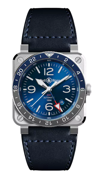 BELL & ROSS BR 03-93 GMT BLUE