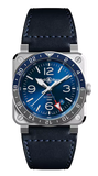 BELL & ROSS BR 03-93 GMT BLUE