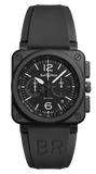 BELL & ROSS BR 03-94 BLACK MATTE CHRONOGRAPH