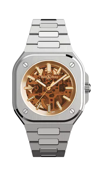 BELL & ROSS BR 05 SKELETON GOLDEN LIMITED EDITION