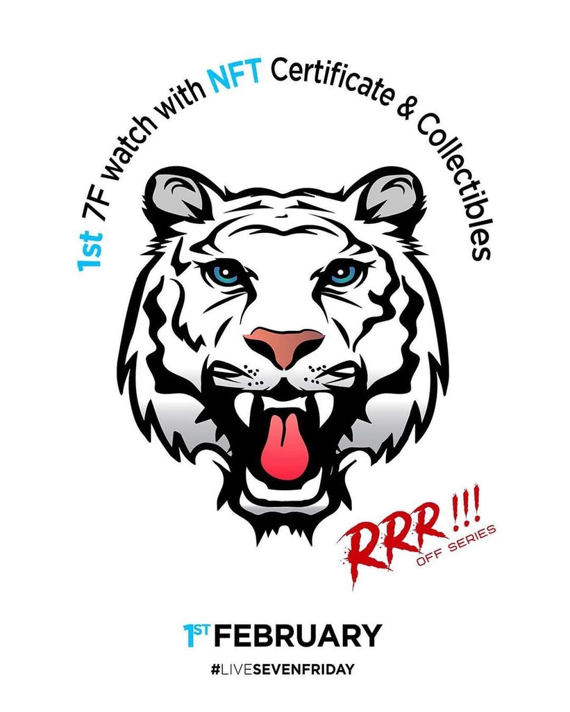 SEVENFRIDAY T3/05 RED TIGER LIMITED EDITION