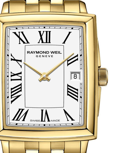 Raymond Weil Toccata Gold Quartz 22.6 x 28.1 mm on Bracelet