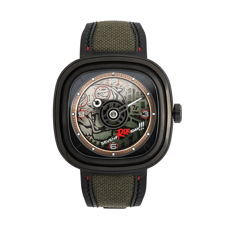 SEVENFRIDAY T3/04 GREEN TIGER LIMITED EDITION