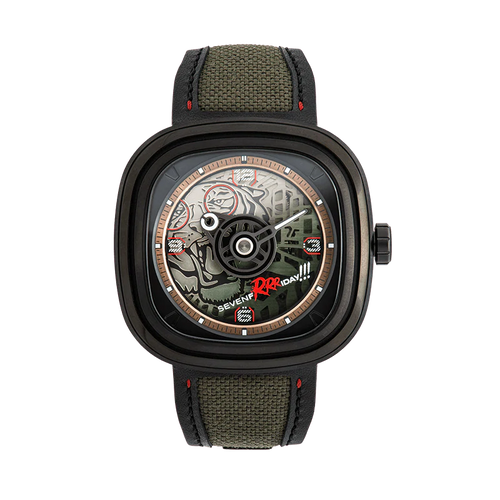 SEVENFRIDAY T3/04 GREEN TIGER LIMITED EDITION