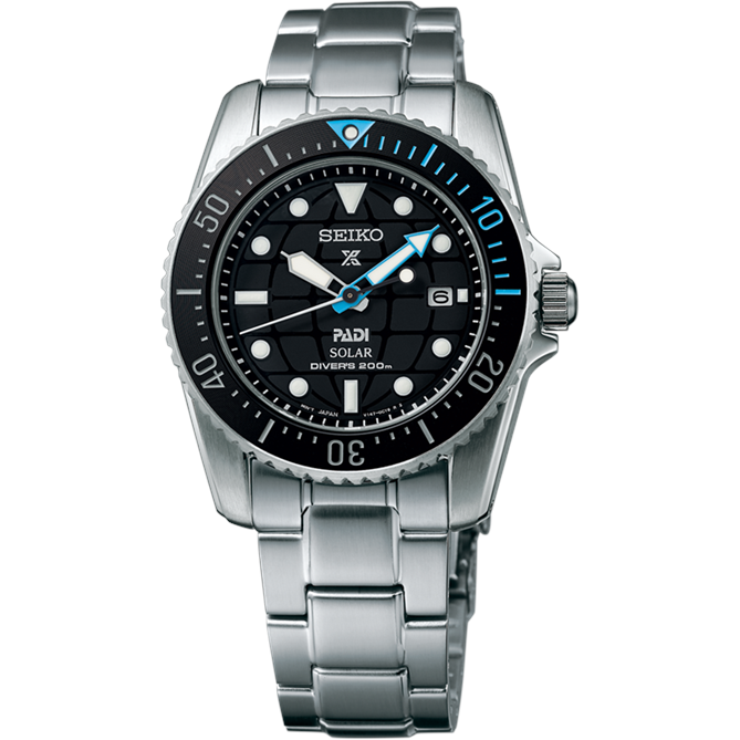 Seiko Prospex Solar P.A.D.I Divers Watch SNE575P
