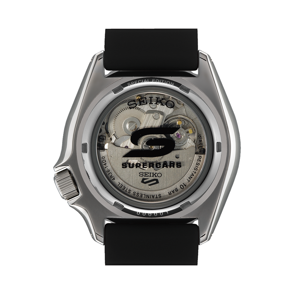 Seiko 5 Supercars Special Edition Automatic Watch SRPJ97K