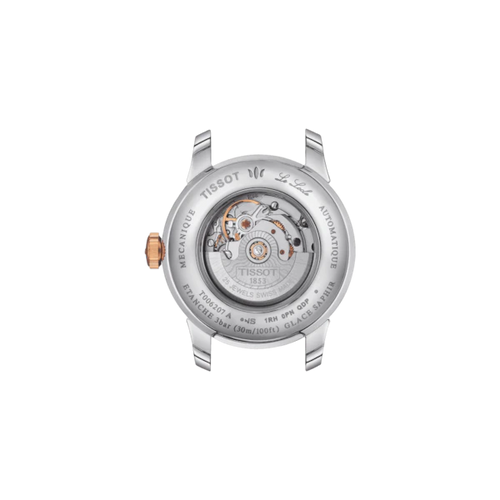 TISSOT LE LOCLE AUTOMATIC LADY (29.00) 2 TONES RG BRACELET