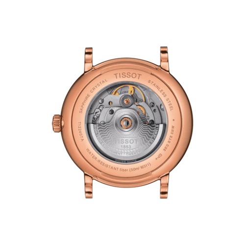 TISSOT CARSON PREMIUM POWERMATIC 80 ON LEATHER