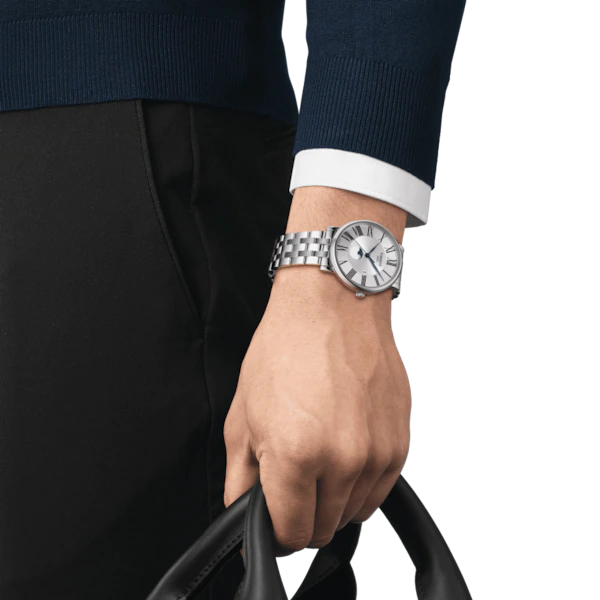 TISSOT CARSON PREMIUM GENT MOONPHASE BRACELET