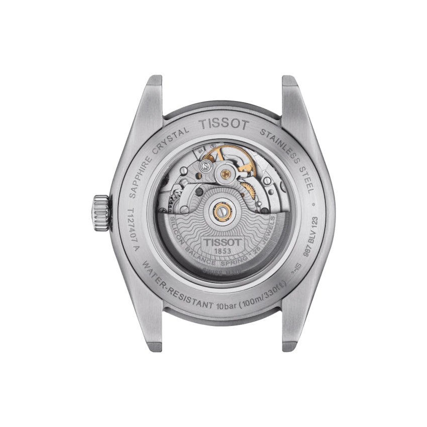 TISSOT GENTLEMAN POWERMATIC 80 SILICIUM GREEN