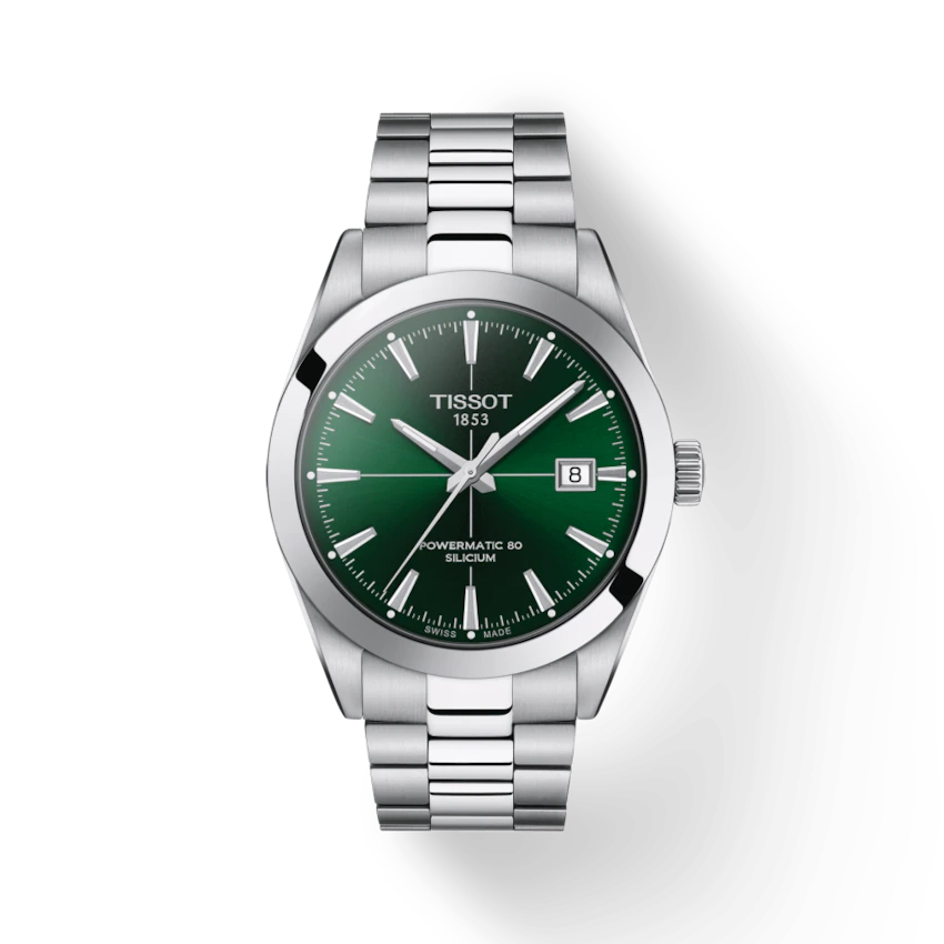 TISSOT GENTLEMAN POWERMATIC 80 SILICIUM GREEN