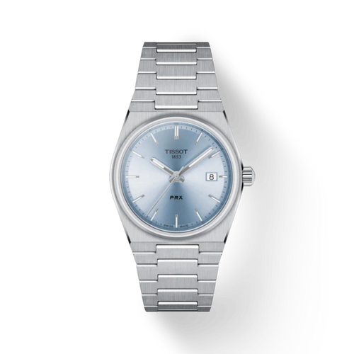 TISSOT PRX QUARTZ LIGHT BLUE 35MM