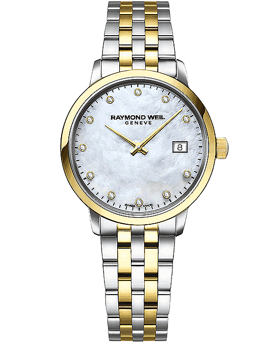 Raymond Weil Toccata 29mm MOP 2 Tones YG