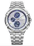 Maurice Lacroix AIKON Quartz Chronograph 44mm Blue & White