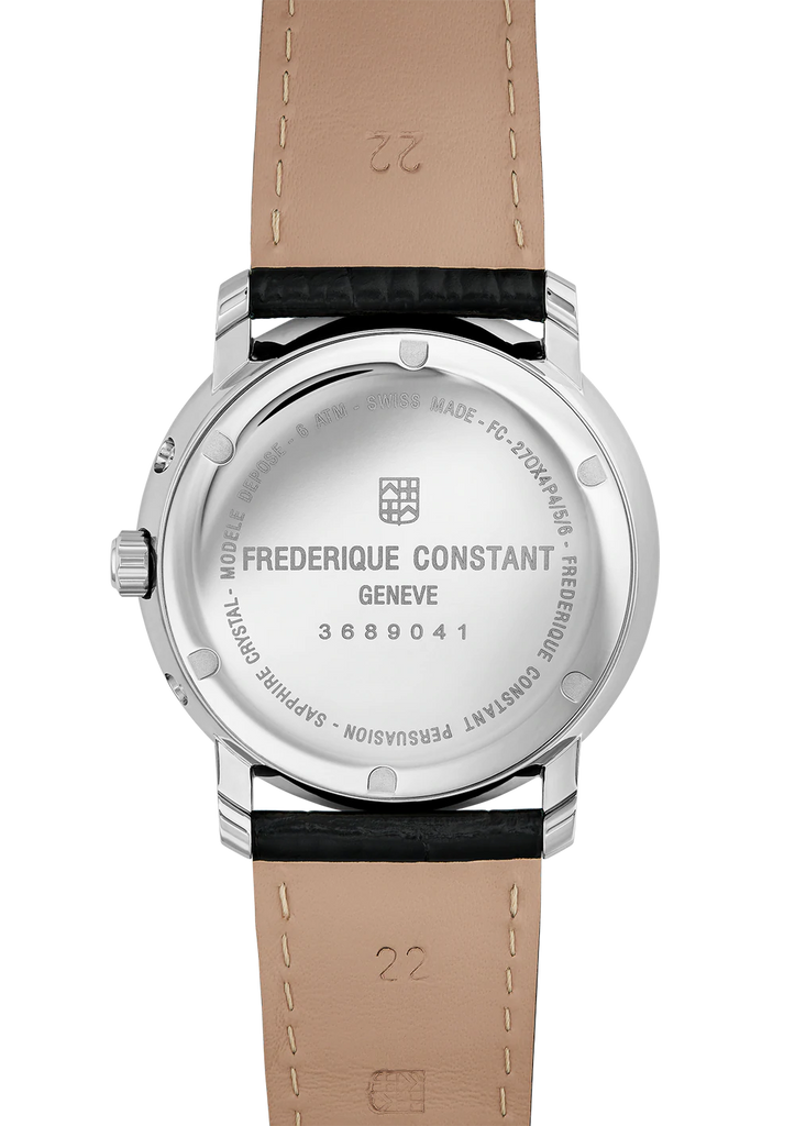FREDERIQUE CONSTANT CLASSICS BUSINESS TIMER QUARTZ WATCH