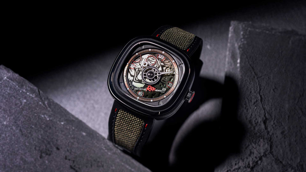 SEVENFRIDAY T3/04 GREEN TIGER LIMITED EDITION
