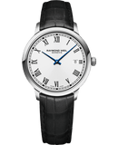 Raymond Weil Toccata Men's Classic White Dial Leather Quartz Watch, 42 mm
