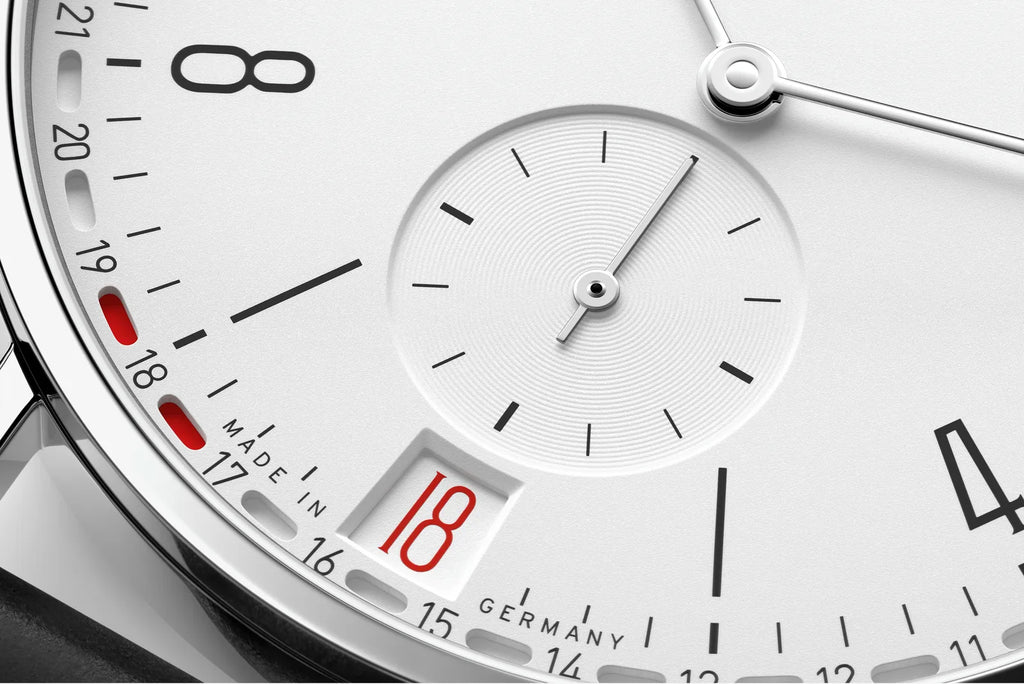 Nomos Tangente 2date White 135