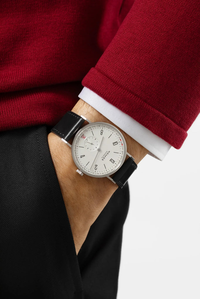 Nomos Tangente 2date White 135