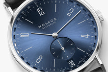 Load image into Gallery viewer, Nomos Tangente 2date Blue 136