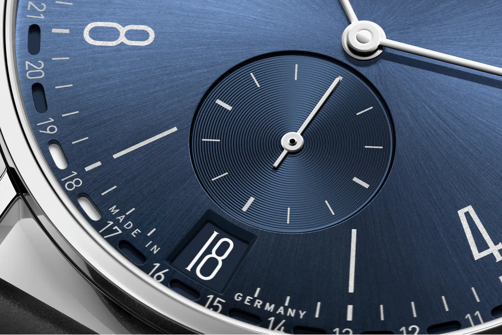Nomos Tangente 2date Blue 136