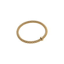 Load image into Gallery viewer, Fope Solo Yellow Gold Bracelet with gold rondel in small size