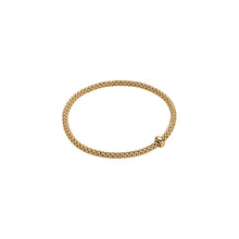 Load image into Gallery viewer, Fope Solo ROSE Gold Bracelet with gold rondel in small size