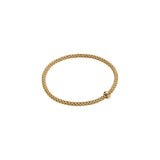 Fope Solo ROSE Gold Bracelet with gold rondel in small size