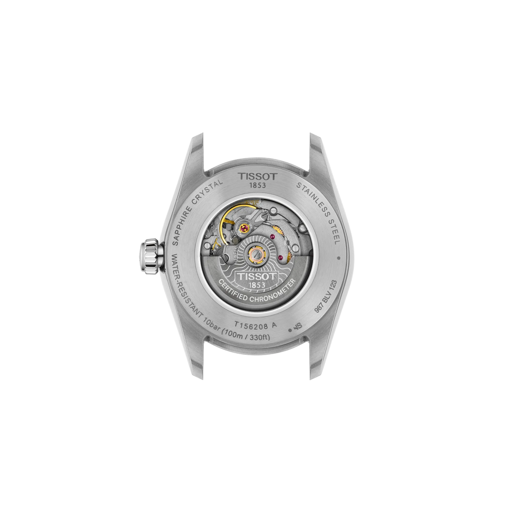 TISSOT BALLADE 30mm SILVER DIAL AUTOMATIC COSC -2 TONES RG PVD