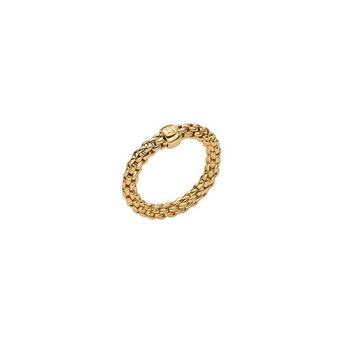 Fope Essentials Collection Flex it Ring in 18k yellow gold in extra small size