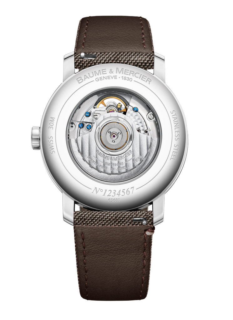 Baume & Mercier Classima Automatic Open Heart Grey Dial 10718