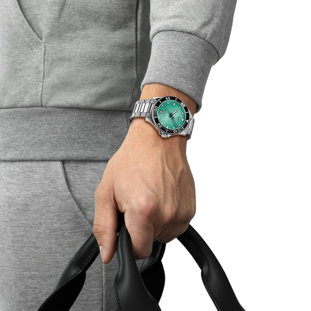 TISSOT SEASTAR 1000 40MM TURQUOISE