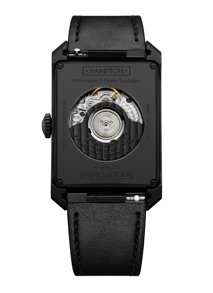 Baume & Mercier Hampton Automatic 10741 Limited Edition "Hampton Polyptyque Edition - Musée Soulages 10th Anniversary"