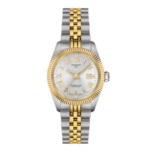 Load image into Gallery viewer, TISSOT BALLADE 30mm SILVER DIAL AUTOMATIC COSC -2 TONES YG PVD